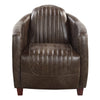 ACME Brancaster Antique Slate Top Grain Leather Chair Model LV01811