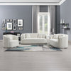 ACME Odette Beige Chenille Sofa with 4 Pillows Model LV01917