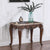 ACME Nayla Natural Marble & Cherry End Table Model LV02005