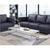 ACME Voleta Chrome Coffee Table Model LV02088