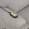 ACME Evander Light Gray Chenille Recliner with Power Lift & Massage Model LV02180