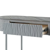 ACME Yukino Gray High Gloss & Chrome Sofa Table Model LV02413