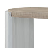 ACME Zoma White High Gloss & Oak Sofa Table Model LV02416