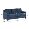 ACME Horatio Navy Chenille Sofa Model LV02517