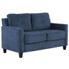 ACME Horatio Navy Chenille Loveseat Model LV02518