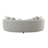 ACME Iniko Beige Boucle Sofa with 6 Pillows Model LV02542
