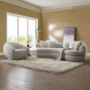 ACME Isabel Beige Boucle Chair with Swivel Model LV02543