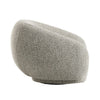 ACME Isabel 2 Tone Brown Boucle Chair with Swivel Model LV02568