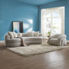 ACME Irma Gray Boucle Chair with Swivel Model LV02569