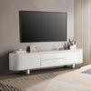 ACME Keely White High Gloss TV Stand Model LV02608
