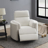 ACME Sagen Beige Boucle Glider Recliner with Swivel Model LV02733
