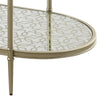 ACME Zaba Glass & Champagne TV Stand Model LV02759