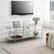 ACME Zaba Glass & Champagne TV Stand Model LV02759
