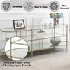 ACME Zaba Glass & Champagne TV Stand Model LV02759