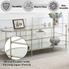 ACME Zaba Glass & Champagne TV Stand Model LV02759