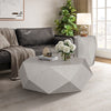 ACME Hanniel Antique White End Table Model LV02766