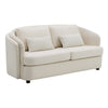 ACME Mariko Beige Linen Loveseat with 2 Pillows Model LV02771