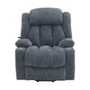 ACME Omarion Blue Chenille Power Recliner with Lift Heating & Massage Model LV02996