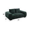 ACME Ferrand Green Chenille Loveseat Model LV03041