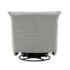 ACME Talmon Oyster Chenille Glider Recliner with Swivel Model LV03071