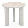 ACME Ingram Ceramic Top & Light Gray End Table Model LV03116