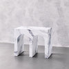 ACME Fritzy Engineered Stone End Table Model LV03126