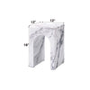 ACME Fritzy Engineered Stone End Table Model LV03127