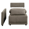 ACME Rylie Brown Linen Modular LF Chair with 3 Pillows Model LV03150