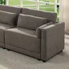 ACME Rylie Brown Linen Modular RF Chair with 2 Pillows Model LV03151
