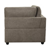 ACME Rylie Brown Linen Modular Wedge with 3 Pillows Model LV03153