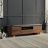 ACME Willene Ceramic Top & Dark Oak TV Stand with Ceramic Top Model LV03158