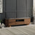 ACME Willene Ceramic Top & Dark Oak TV Stand with Ceramic Top Model LV03158