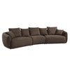 ACME Bash Macca Anthology Boucle Sofa with 7 Pillows Model LV03250