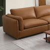 ACME Brighton Brown Top Grain Leather Modular LF Arm Chair Model LV03370