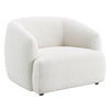 ACME Lucifer Black & White Shimmer Chenille Chair Model LV03527