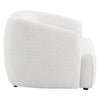 ACME Lucifer Black & White Shimmer Chenille Chair Model LV03527