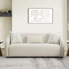ACME Etienne Beige Linen Sofa with 3 Pillows Model LV03580