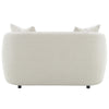 ACME Etienne Beige Linen Loveseat with 2 Pillows Model LV03581