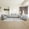 ACME Etienne Gray Linen Sofa with 3 Pillows Model LV03590