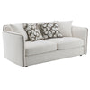 ACME Yolanda Beige Chenille Loveseat with 4 Pillows Model LV03606