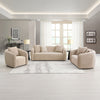 ACME Keith Beige Chenille Sofa with 3 Pillows Model LV03610