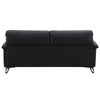 ACME Eilene Black Top Grain Leather Loveseat Model LV03701
