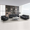 ACME Eilene Black Top Grain Leather Chair Model LV03702