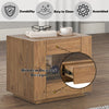 ACME Harlan Oak End Table Model LV03776
