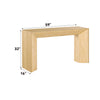 ACME Harold Natural Oak Sofa Table Model LV03787