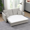 ACME Oran Gray Chenille Sofa with Sleeper Storage & 2 Pillows Model LV03800