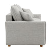 ACME Oran Gray Chenille Sofa with Sleeper Storage & 2 Pillows Model LV03800