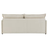 ACME Elisea Beige Chenille Sofa with Sleeper & 2 Pillows Model LV03810