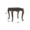 ACME Pierce Cherry End Table Model LV03836