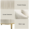 ACME Martina Ivory Velvet Loveseat with 2 Pillows Model LV03851